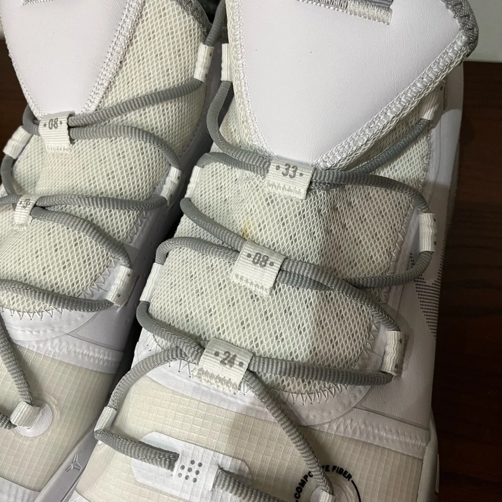 Nike Kobe AD Low White and Gray
